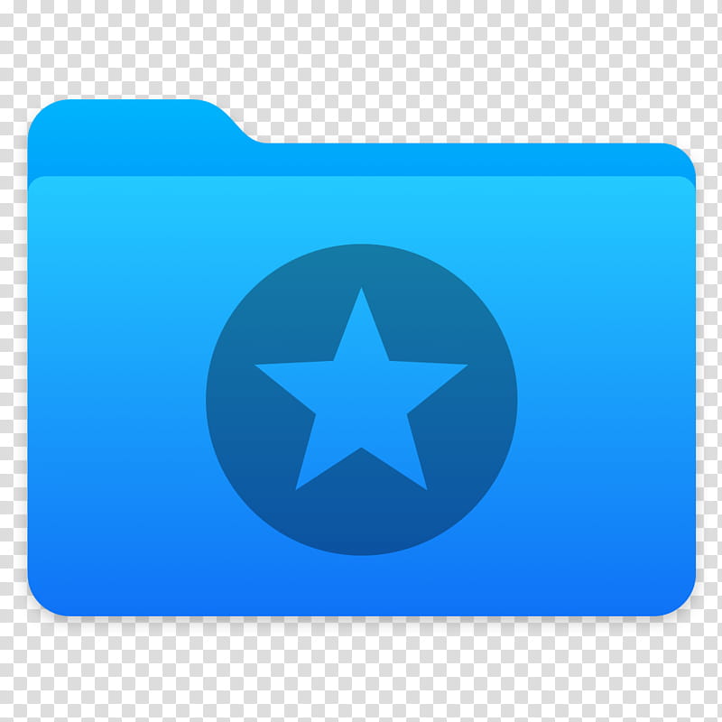 Next Folders Icon, Favorites, blue star folder art transparent background PNG clipart