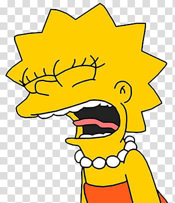 Los Simpsons, The Simpsons Maggie screaming transparent background PNG clipart