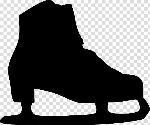 Ice, Figure Skating Club, Shoe, Walking, Silhouette, Ice Skating, Montreal, Black M transparent background PNG clipart
