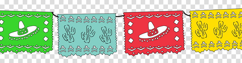 papel picado banner clipart