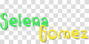 Selena gomez Texto transparent background PNG clipart thumbnail