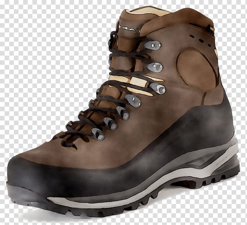 Boot Shoe, Hiking Boot, Leather, Walking, Footwear, Work Boots, Brown, Outdoor Shoe transparent background PNG clipart