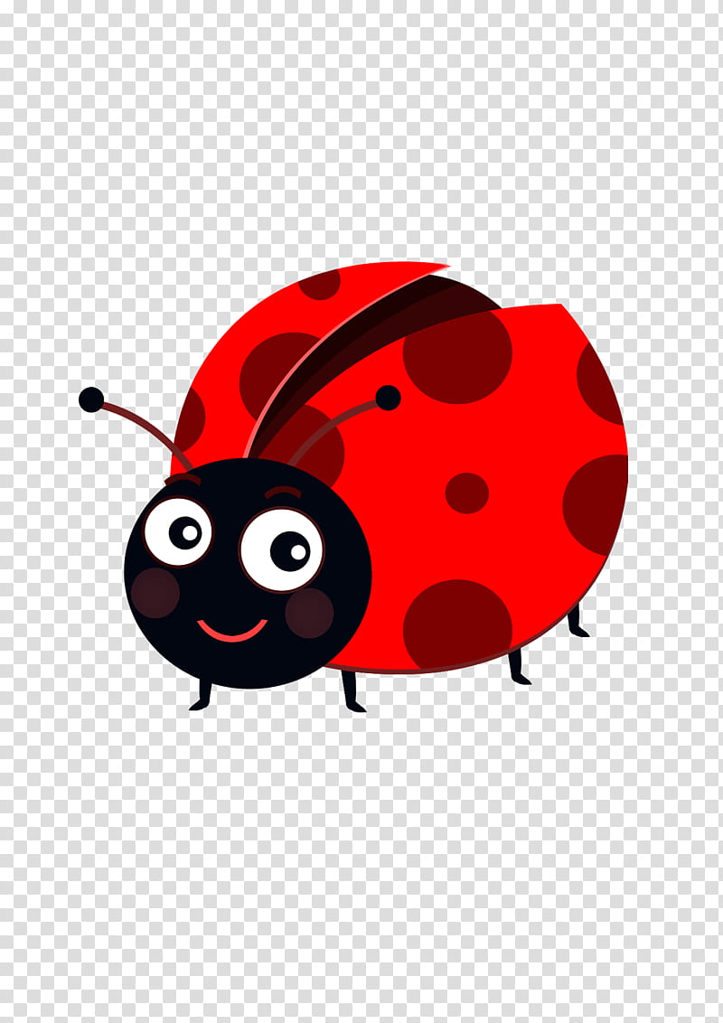 Ladybird, Insect, Computer, Lady Bird, Red, Cartoon, Beetle transparent background PNG clipart