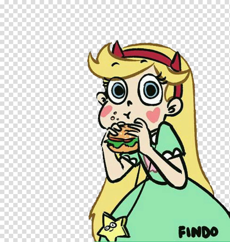 girl wearing green short-sleeved dress eating burger transparent background PNG clipart