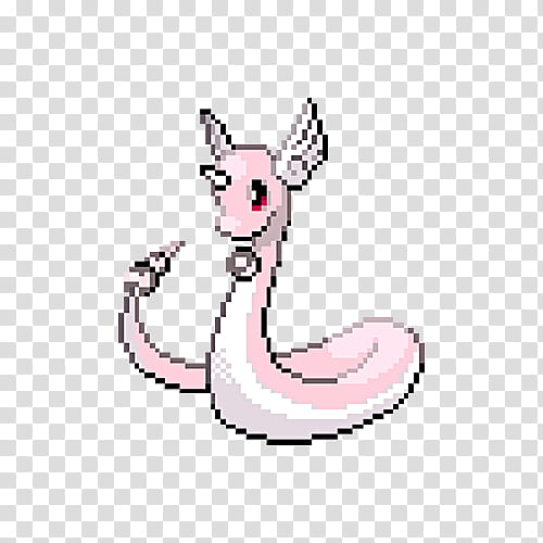 Pixel Pink Pink And White Pokemon Transparent Background Png Clipart Hiclipart