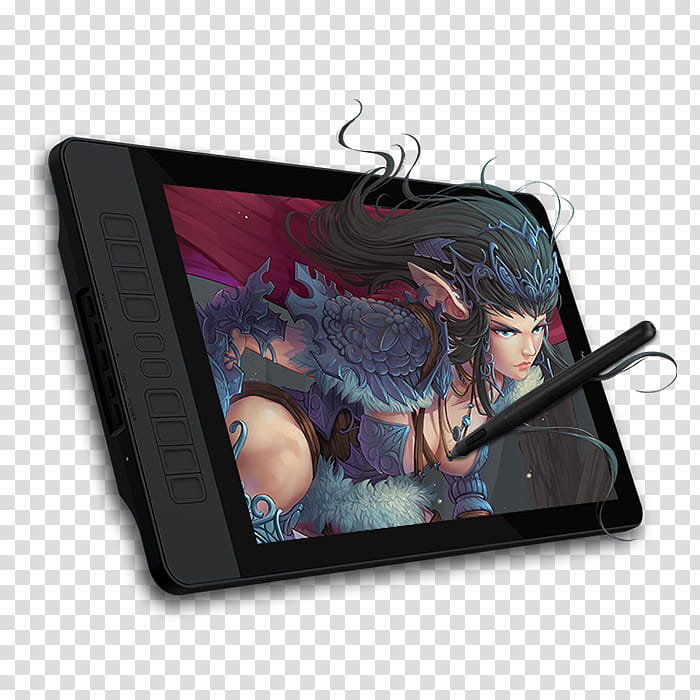 Ipad, Digital Writing Graphics Tablets, IPS Panel, Computer Monitors, Huion, Tablet Computers, Pen, Drawing transparent background PNG clipart