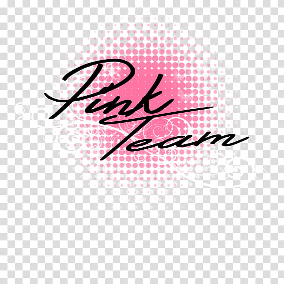 PinkTeam, Pink team text transparent background PNG clipart