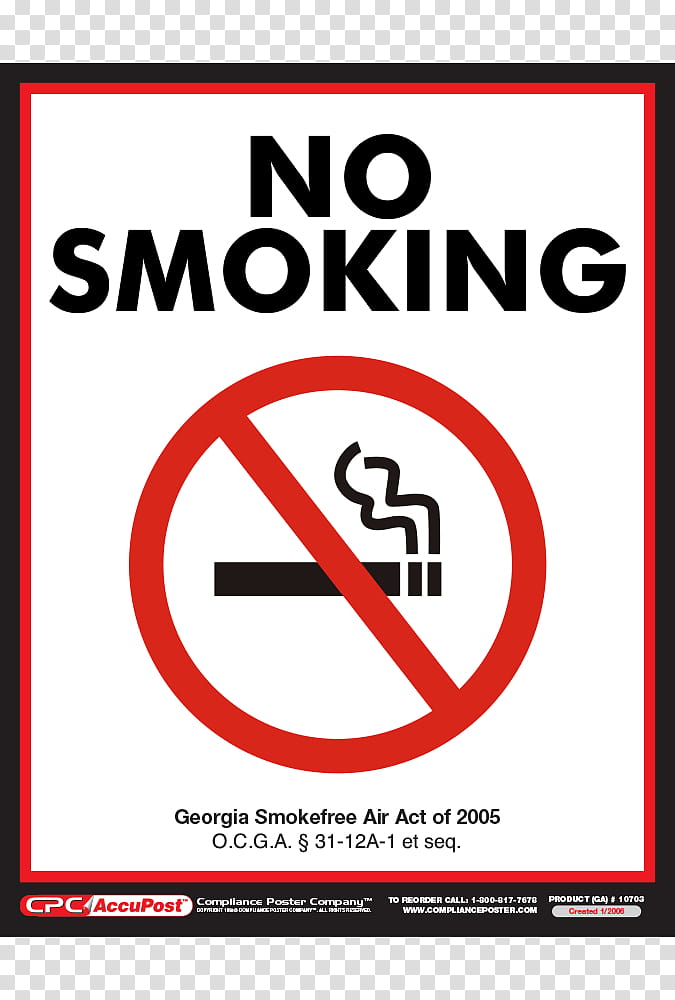 Poster, Smoking, Smoking Room, Smoking Ban, Georgia, Logo, Spanish Language, English Language transparent background PNG clipart