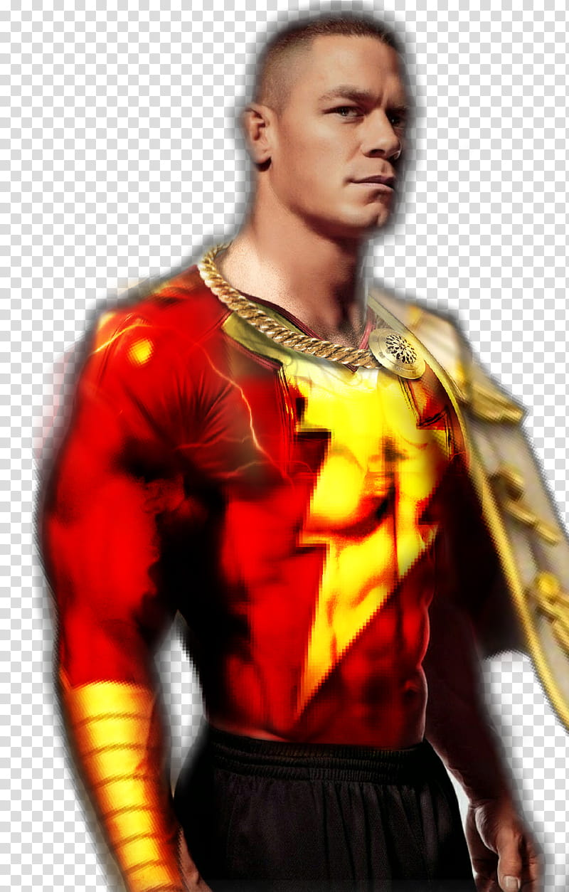 John Cena Shazam Render transparent background PNG clipart