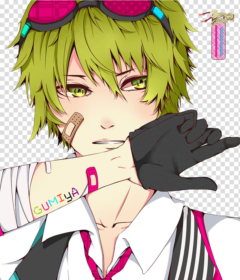 Renders Vocaloid Male Anime Character Transparent Background Png