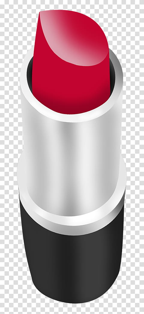 Cosmetics Lipsticks and Eyeshadows, red lipstick transparent background PNG clipart