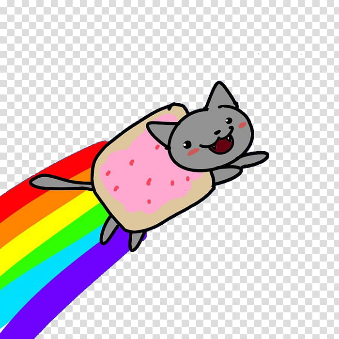  Kawaii  Nyan  cat  transparent background PNG clipart 