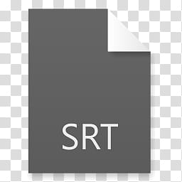 SATORI File Type Icon, SRT transparent background PNG clipart