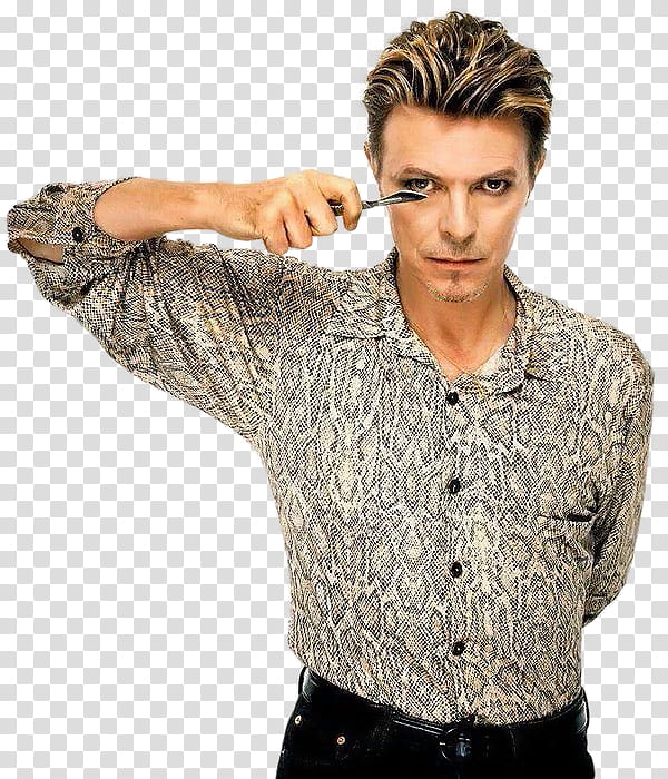 David Bowie  transparent background PNG clipart