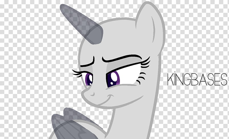 MLP Base when someone from the squad makes a pun, gray My Little Pony character illustration transparent background PNG clipart