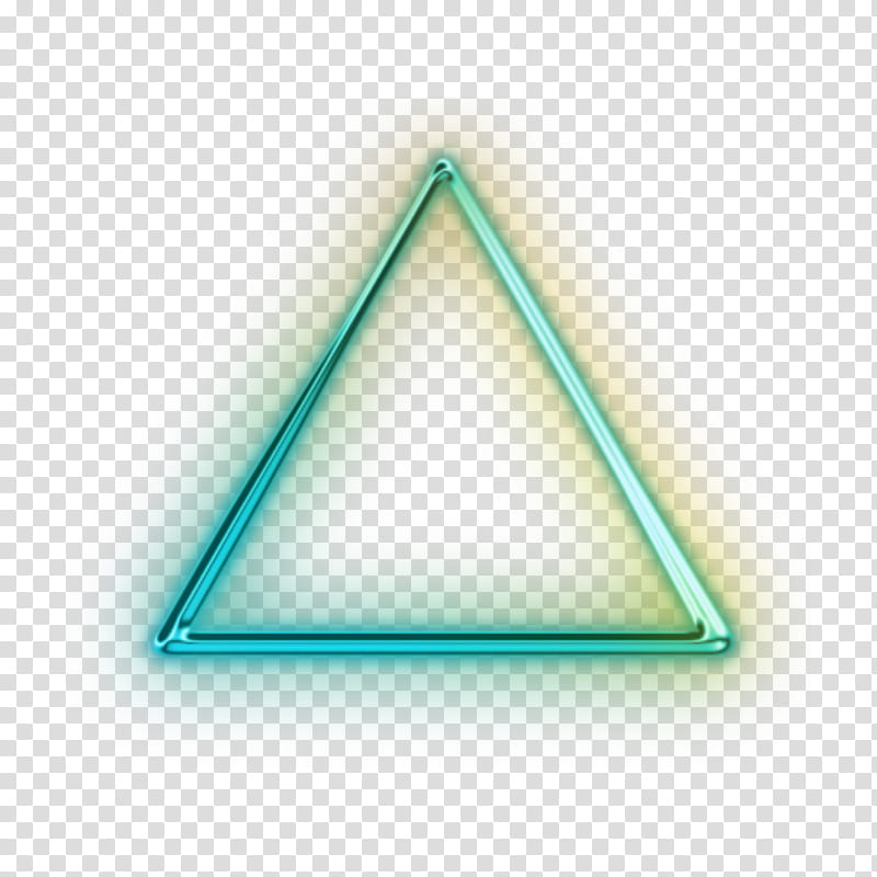 Light Green, Triangle, Neon Lighting, Neon Sign, Geometry, Shape, Line, Rectangle transparent background PNG clipart