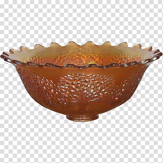 Orange, Bowl, Carnival Glass, Punch Bowls, Fenton Art Glass Company, Rhinestone, Milk Glass, Collecting transparent background PNG clipart