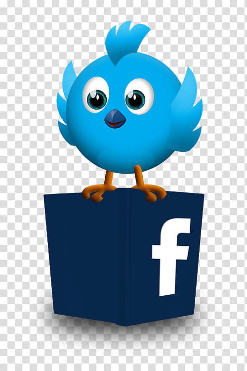 Twitter And Facebook Together Logo transparent background PNG clipart
