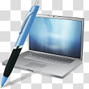 Devices and Printers Icon Collection , Scanner Docupen Application, gray laptop computer transparent background PNG clipart