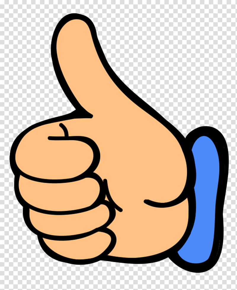 finger thumb hand thumbs signal gesture transparent background PNG clipart