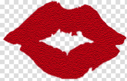 red lips art transparent background PNG clipart