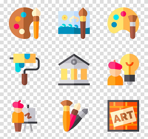 Icon Design, Art Museum, Painting, Artist, Studio, Toy, Line, Technology transparent background PNG clipart