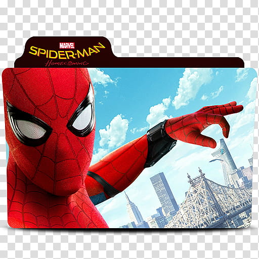 Spiderman Homecoming Folder Icon, Spiderman Homecoming transparent background PNG clipart