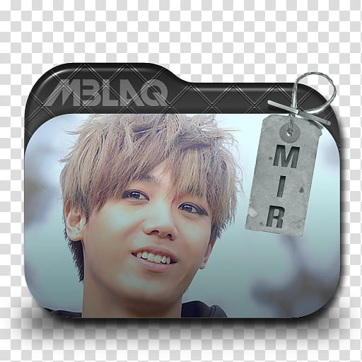 MBLAQ Mir Folder Icon ,  transparent background PNG clipart