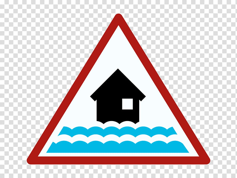 Flood Triangle, Flood Warning, Flood Alert, National Weather Service, Flash Flood Warning, Traffic Sign, Weather Warning, News transparent background PNG clipart