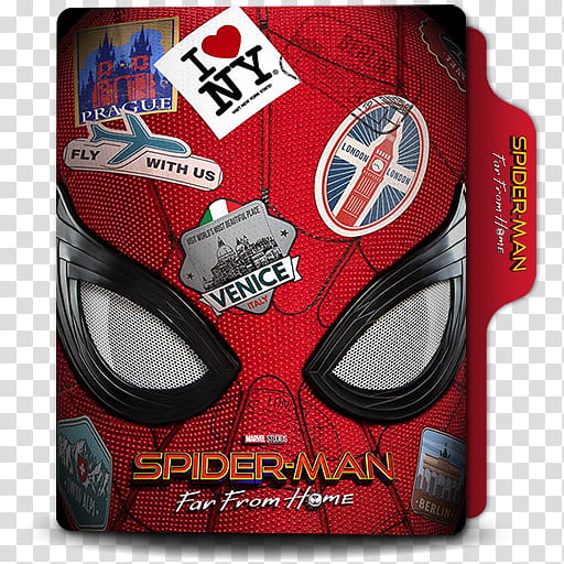 Spider Man Far From Home  Folder Icon, Spiderman Far From Home v transparent background PNG clipart