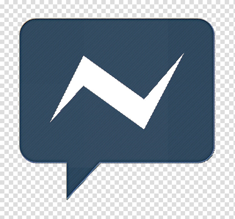 Facebook icon Messenger icon Dialogue Assets icon, Arrow, Electric Blue, Logo, Bow And Arrow, Symbol, Ranged Weapon, Lightning transparent background PNG clipart