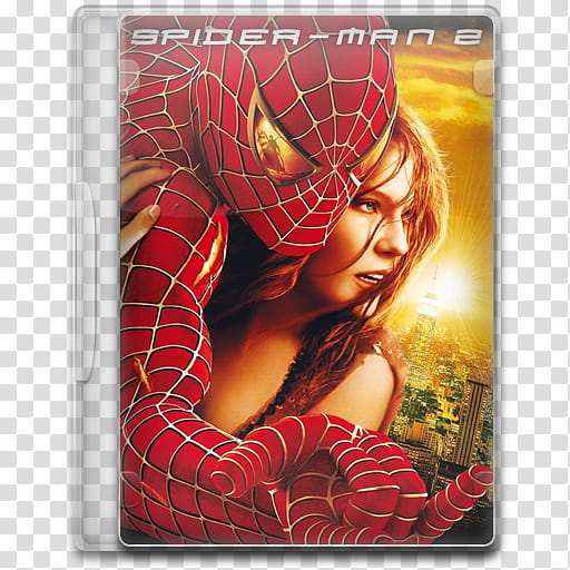 Movie Icon Mega , Spider-Man , Spider-Man  DVD case cover transparent background PNG clipart