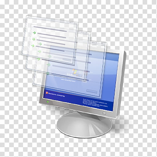 Logos  icons and , virtualpc , computer monitor icon transparent background PNG clipart