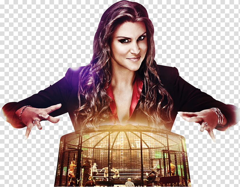 Stephanie McMahon Elimination Chamber transparent background PNG clipart