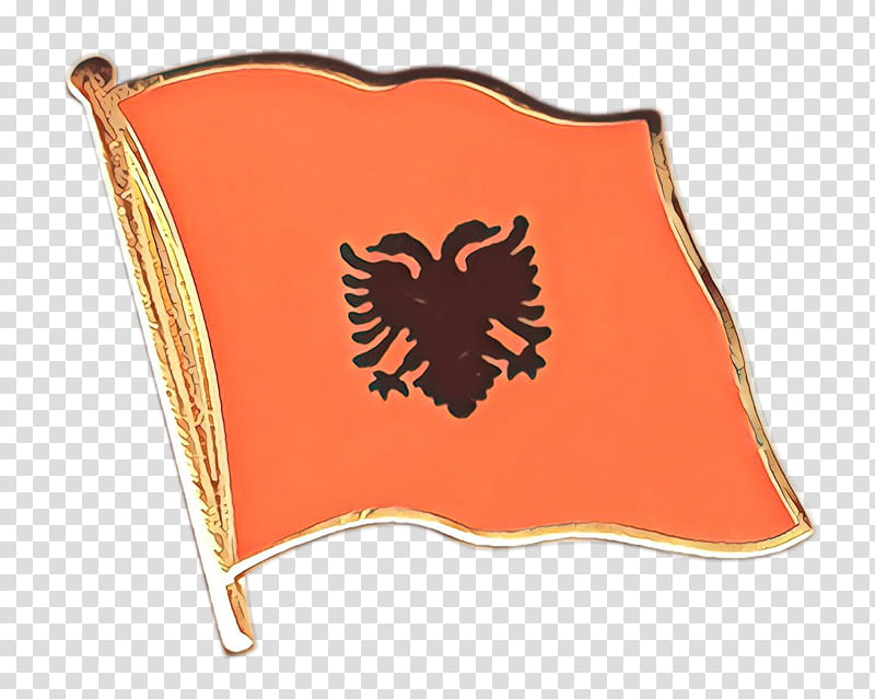 Flag, Albania, Flag Of Albania, Albanians, Albanian Language, Orange, Leaf transparent background PNG clipart