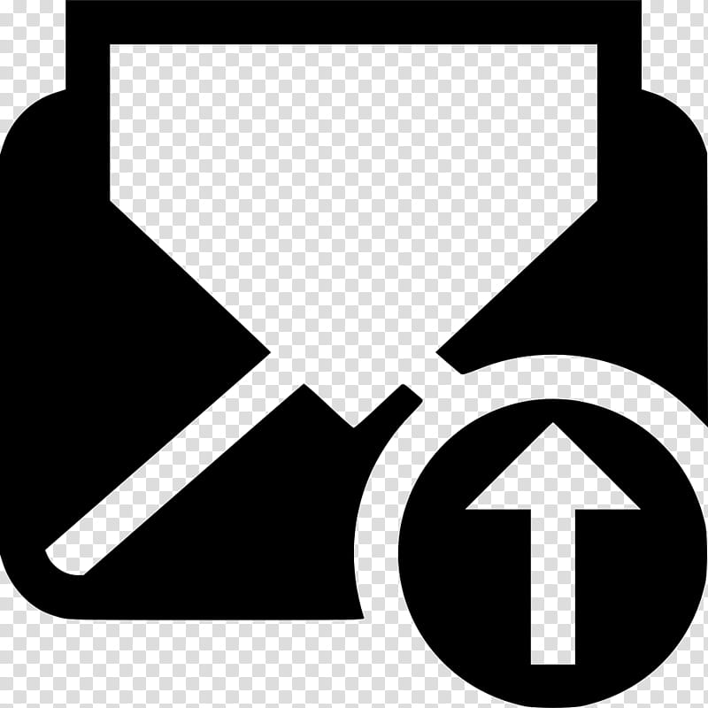 Email Symbol, Computer Font, BMP File Format, Black, Black And White
, Line, Area, Logo transparent background PNG clipart