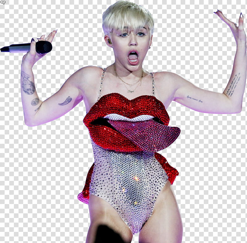  MILEY CYRUS, FB; SPAT () transparent background PNG clipart