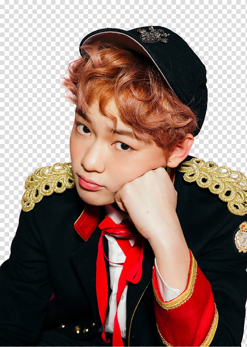 Chenle NCT DREAM , women's black and red long sleeve dress transparent background PNG clipart