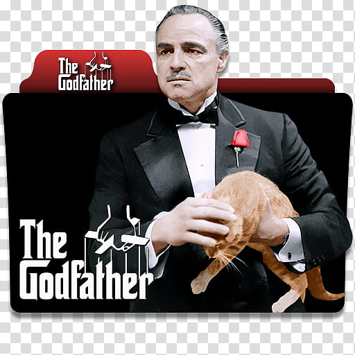 The Godfather  Folder Icon, the godfather_ transparent background PNG clipart