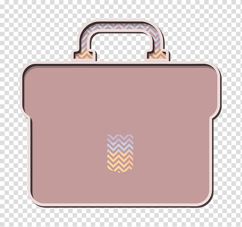 Briefcase icon Job icon Academy icon, Bag, Handbag, Brown, Luggage And Bags, Baggage, Material Property, Leather transparent background PNG clipart