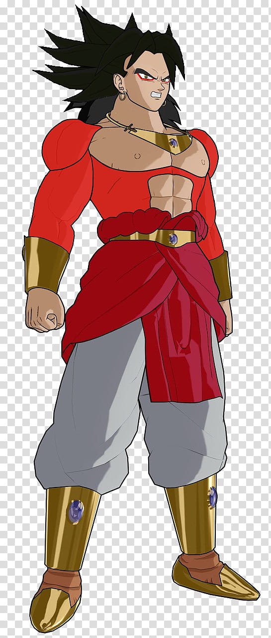 Broly SSJ, Broly of Dragonball transparent background PNG clipart