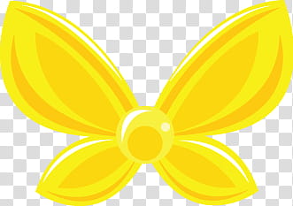 Colorful Bows, yellow bow illustration transparent background PNG clipart