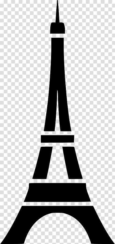 Eiffel Tower Drawing, Paris, Blackandwhite, Logo transparent background PNG clipart