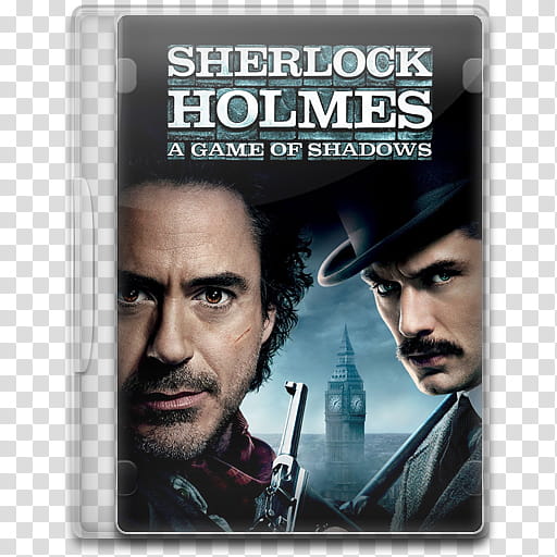 Movie Icon , Sherlock Holmes, A Game of Shadows transparent background PNG clipart