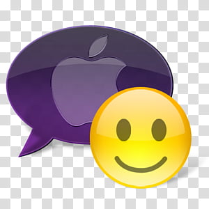 Messenger Icons V2, Apple transparent background PNG clipart thumbnail