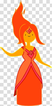 Adventure Time Flame Princess transparent background PNG clipart