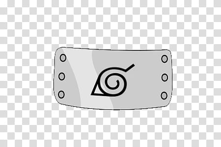 Konohagakure, Naruto forehead protector transparent background PNG ...