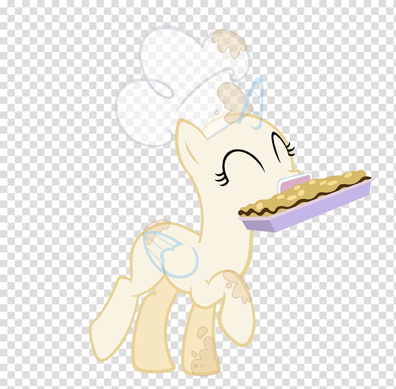 Backing the cake MLP base, beige My Little Pony illustration transparent background PNG clipart