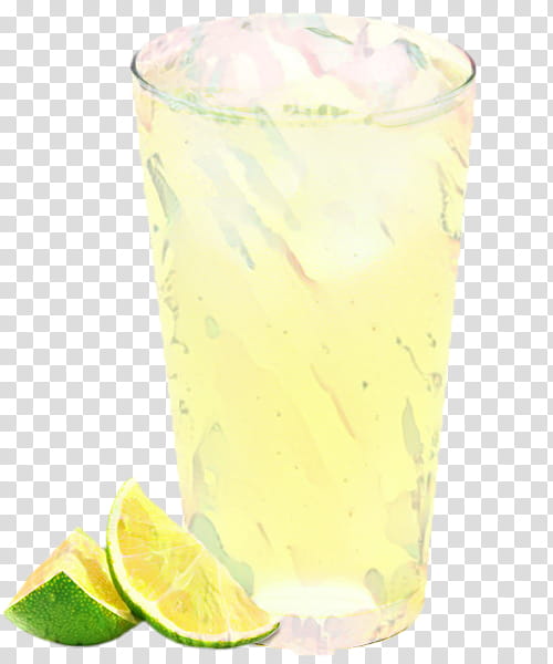 Cartoon Lemon, Lime, Rickey, Vodka Tonic, Caipirinha, Limeade, Gin And Tonic, Sea Breeze transparent background PNG clipart