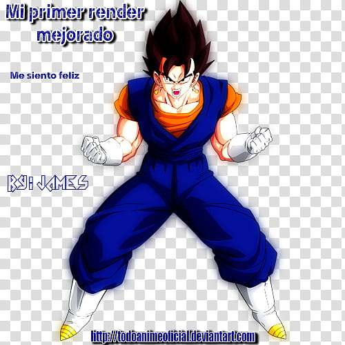 Render de vegetto HD Normal mejorado transparent background PNG clipart